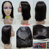 Letsfly Haute Qualité 2*6 Kim Fermeture 4*4 Bob Perruques Cheveux Humains, 12 pouces-18 pouces Cheveux Naturels En Gros Avec Fermeture Perruques