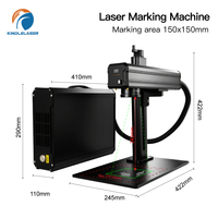 Nouveau graveur laser à fibre industriel 20W/30W/50W, marquage permanent haute vitesse des pièces métalliques, fichiers DXF/DWG/DST, CNC mini portable