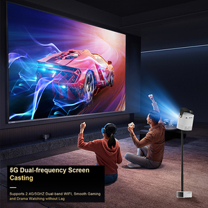 2024 nouveau projecteur de mise à niveau Android 11 4K affaires éducation Full HD 1080P bureau maison Smart Portable 720P Mini projecteurs - Product Image 3