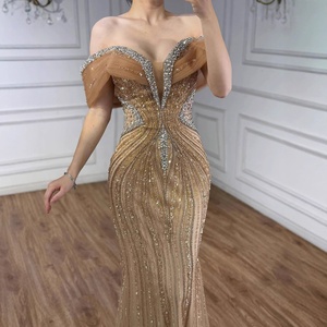 Serene Hill LA73142A Abito da Sera <span class=keywords><strong>Verde</strong></span> Lussuoso con Perline, Senza Spalline, Stile Sirena, Senza Maniche, per Matrimoni e Feste 2026 - Product Image 3