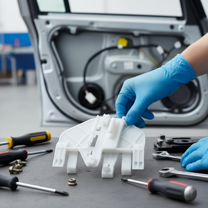 Kit de réparation de vitre de porte avant droite avec plastique pour pièces de carrosserie Liberty & Cherokee – Pièces de rechange compatibles - Product Image 3