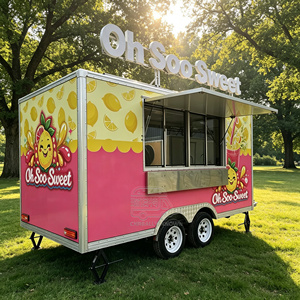 Custom Fried Chicken Truck Stainless Steel Waffle Food Trailer DOT Catering <b>Kitchen</b> - Product Image 2
