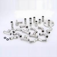 OEM disesuaikan SS304 SS316L baja nirkarat tekan M profil mengurangi Tee pemipaan Fitting Fitting