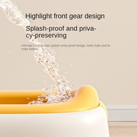 Chaise de toilette en plastique pour enfants, pot d'apprentissage pour bébés et tout-petits, urinoir pour garçons et filles, usage domestique