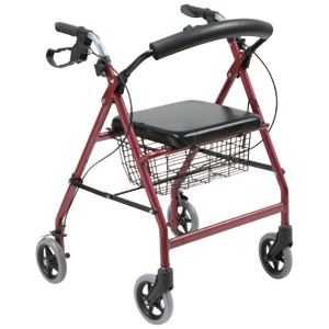 A piedi aiuto per le persone anziane di alluminio walker All'aperto Medico Deambulatore Walker Vassoio Con Sgabello Pieghevole in alluminio deambulatore - Product Image 5