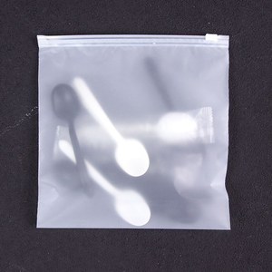 Wholesale Matte Frosted CPE Plastic Zipper Pouch, Custom Printed Multi-size Zip Bag Set for Clothing E-commerce Packaging - Product Image 6