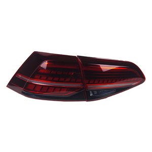 Feux arrière LED dynamiques ADT 2018 pour Golf 7 Golf R MK7.5 avec clignotants et feux stop LED DRL, faisceau de câblage inclus - Product Image 1