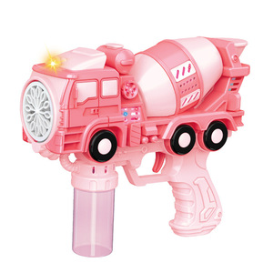 Prix de gros pour enfants en plein air bubble-gum enfants jouet éducatif intéressant automatique poreux ingénierie voiture machine à bulles - Product Image 1