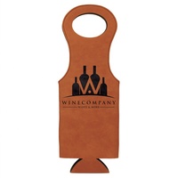 Nouveau sac fourre-tout à vin unique de mode de créateur sacs-cadeaux de bouteille de vin en cuir Pu lisse imperméable de haute qualité
