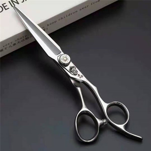 Tijeras de peluquería Vg10, tijeras planas de 6 pulgadas para estilistas, diestros, de acero inoxidable, fabricadas en Suzhou - Product Image 2