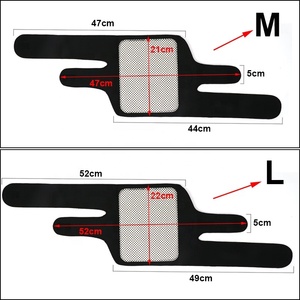 Turmalin Health Care Selbst erhitzende Knies chützer Ferninfrarot-Knies tütze Neopren Magnetische Knies tütze zur Schmerz linderung bei Arthritis - Product Image 5