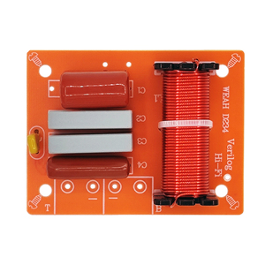 <strong>Passive</strong> Treble Bass Speaker Frequency Divider Audio Crossover 2 Way Network Tweeter Woofer Board 80W High <strong>Low</strong> <strong>Filter</strong> D234 - Product Image 1