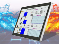 Nuevo Monitor de Pantalla Táctil Capacitiva LCD Industrial IPS de 21.5 Pulgadas, 1920x1080, 4K HD, Resistente al Agua, USB/DVI/RS232, para Negocios, con Certificación RoHS