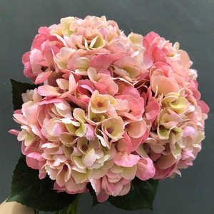 Recomendado: Flor de Hortensia Artificial de Tacto Real de una Sola Cabeza, Hortensias Hidratantes para Decoración de Eventos - Product Image 1