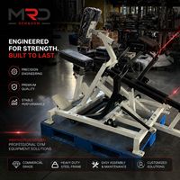 Máquina de remo sentado con carga de placas comercial para entrenamiento de fuerza de espalda y parte superior del cuerpo para gimnasios y centros de fitness
