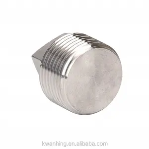 Stainless Steel hex plug back head Stainless Steel pipe fittings nipple for oil/ gas connecting 304
