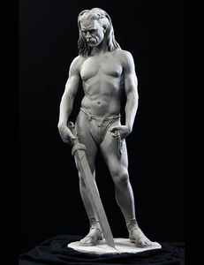 <span class=keywords><strong>Statue</strong></span> de bronze de Vercingétorix à Alesia, homme nu en bronze - Product Image 1