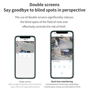กล้องวงจรปิด 4MP Camhi ซูมออปติคอล แบบโดม ติดตั้งบนเสา รองรับการเชื่อมต่อเสียงสองทาง ระบบ IP Wifi PTZ เลนส์คู่ - Product Image 4