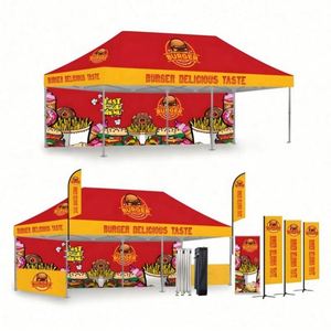 Carpa de Tela Oxford Impermeable de 10x10 Pies, 420D 600D, para Bodas en Interiores y Ferias Comerciales al Aire Libre, Venta al Por Mayor de Fábrica - Product Image 6