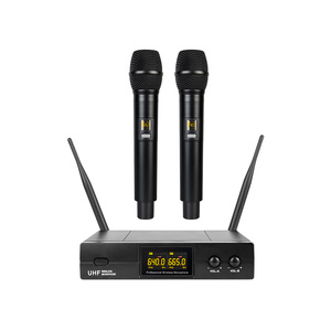 Microphone <span class=keywords><strong>sans</strong></span> <span class=keywords><strong>fil</strong></span> portable double canal <span class=keywords><strong>Hf</strong></span> SLXD4 à prix avantageux pour les discours et le chant dans les églises - Product Image 2