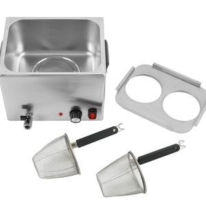 เครื่องต้มบะหมี่ไฟฟ้าอัตโนมัติเชิงพาณิชย์ อุปกรณ์ครัว เครื่องทำบะหมี่ เครื่องทำพาสต้าไฟฟ้าสำหรับอาหารจานด่วน - Product Image 5