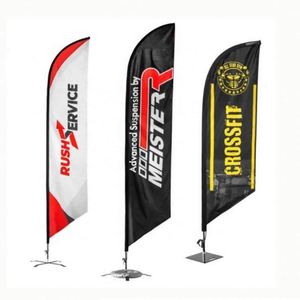 Customizable Business & Advertising Feather <b>Flags</b> Flying Beach <b>Flags</b> for Promotional Events - Product Image 2