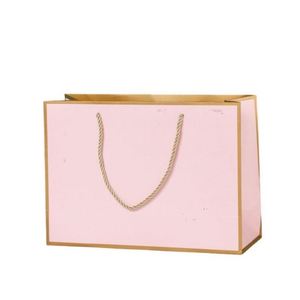 ถุงกระดาษพิมพ์โลโก้สั่งทำพิเศษสำหรับเครื่องประดับและเครื่องสำอาง พร้อมโลโก้ของคุณเอง - Product Image 6