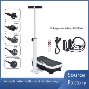 Ventes Flash : Machine d'exercice <span class=keywords><strong>vibrante</strong></span> <span class=keywords><strong>pour</strong></span> remodeler le corps, Plateforme <span class=keywords><strong>vibrante</strong></span> avec poignées, Équipement de fitness <span class=keywords><strong>pour</strong></span> femmes et hommes - Product Image 2