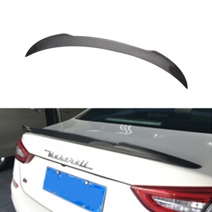 Ghibli Carbon Fiber Rear Spoiler for Car Fit for 2014-2016 Ghibli V Style Carbon Wing - Product Image 1