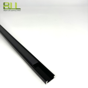 Profilés en aluminium noir 1102 modèle 1m 2 m <span class=keywords><strong>3m</strong></span> de longueur pour l'éclairage de décoration d'escalier de vitrine - Product Image 2