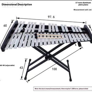 <span class=keywords><strong>Xylophone</strong></span> <span class=keywords><strong>en</strong></span> <span class=keywords><strong>fer</strong></span> frappé à la main Orff 30 tons 32 tons 37 tons Marimba accessoire d'instrument de musique <span class=keywords><strong>en</strong></span> aluminium modèle XY022708 CN - Product Image 4