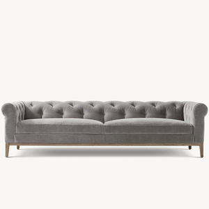 Bangku Modern elegan minimalis gaya furnitur rumah nyaman dan lembut dan kursi sofa kain - Product Image 4