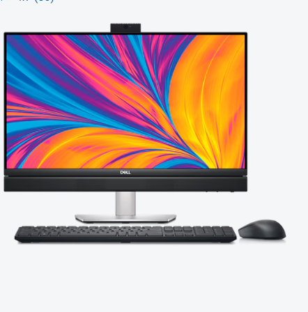 Dells 24 All-in-One Desktop EC24250/23.8inch/i5-1334U/16GB/512GB SSD/Keyboard and Mouse Set/Win10/Black