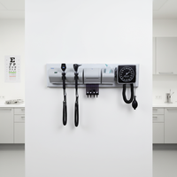 Système de diagnostic numérique intégré mural professionnel pour hôpitaux DW-1050, ensemble ORL avec moniteur et otoscope numérique