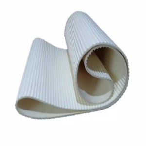 Sabuk Konveyor PVC Putih Berpola - Product Image 3