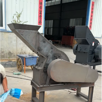 Mesin Penghancur Batu Mini Hammer Crusher Bertenaga Motor Listrik untuk Pabrik Penghancur Batu Kapur, Batubara, Kaca, dan Bijih Emas
