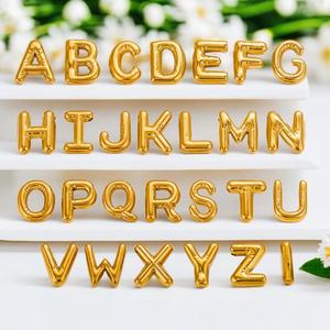 Personaggio impermeabile 26 Pendenti con lettere alfabetiche A-Z originali in acciaio inossidabile placcato oro personalizzato fatto da te per collana - Product Image 1