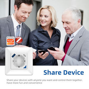 Prise intelligente Zigbee Tuya de type C TY-EU86, prise de courant EU, charge rapide USB de type C, commande à distance par application, commande vocale - Product Image 6