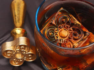 Offerta Logo personalizzato Design ghiaccio stampato in ottone ananas inciso maniglia timbro adatto per caffetterie e bar - Product Image 3