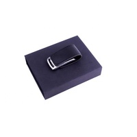 Flashdisk Kulit PU Logo Kustom Grosir 4GB 8GB 16GB 32GB 64GB Memory Stick Hadiah Promosi Bisnis