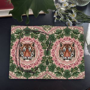 Vintage A6 Notebook fatto a mano cravatta 160 pagine regalo perfetto per le vendite Marketing conferenze ospiti con fiori di <span class=keywords><strong>tigre</strong></span> Lea - Product Image 4