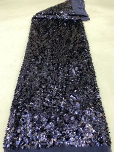 Nouveau stock de tissu en maille élastique 100% polyester avec broderie de sequins <span class=keywords><strong>Mango</strong></span> pour robes de soirée à bretelles, sacs et chapeaux pour femmes - Product Image 6