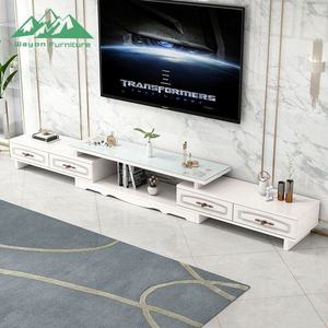 Wayon Nordischer Stil Moderner Holz-<span class=keywords><strong>TV</strong></span>-Schrank Ausziehbar Einfaches Design für Wohnzimmer und Schlafzimmer - Product Image 2