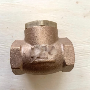 Manual Brass Swing Check Valves Copper Spring Non Return Valve <strong>Water</strong> <strong>Pump</strong> Oil <strong>Gas</strong> Media - Product Image 2