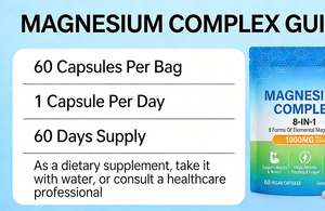 Compléments Alimentaires OEM : Capsules de Magnésium Glycinate Complexe 8-en-1 <span class=keywords><strong>pour</strong></span> la Relaxation Musculaire et le Soutien du Sommeil - Product Image 5