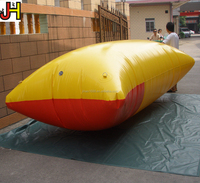 Blob Gonflable de Catapulte D'eau Gonflable Blob Sautant Oreiller Flottant