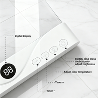 Lampe de lecture portable LED USB rechargeable pour étudiants, avec contrôle de la luminosité, idéale pour tablette et utilisation nocturne