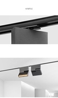 Spot lumineux à LED, lumières de gril réglables, éclairage de piste murale de lavage pour holtel JYC0044