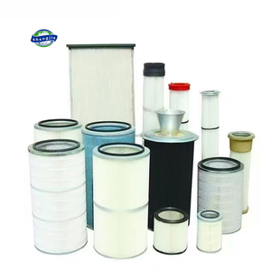 Silo de cemento Precio de fábrica Filtro de aire Cartucho de filtro de compresa plisada Cartucho de filtro de polvo plano - Product Image 2