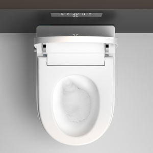 Inodoro Wc Suspender DQOK Artículos sanitarios Baño Cerámica Redondo Japonés Inodoros inteligentes montados en la pared - Product Image 3